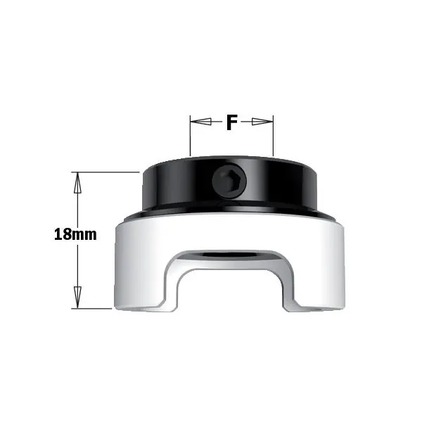 CMT 541.121.00 Boordieptebegrenzer Delrin® F=12mm - Beste prijs