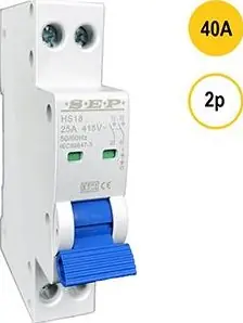 Sale - Hoofdschakelaar 40A 2p SEP - 4518060