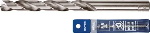 Populair - Rotec HSS-G Spiraalb. DIN 338 splitpoint 9,0 mm/ in Etui - 105.0900E