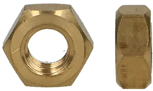 pgb-Europe PGB-FASTENERS Zeskantmoer Messing DIN 934 M14 25 st 000934MS001403 - Expreslevering