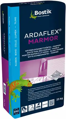 Nog enkele stuks - Bostik Ardaflex Marmor Wit Papierzak 25 kg - 30604807