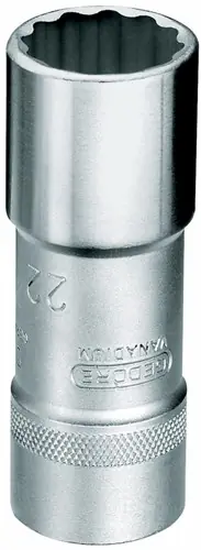 Voordelig | Gedore Dopsleutel 1/2" lang 22 MM - 6145050