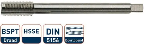 Rotec HSSE 800 M.Tap BSPT 3/8-19 - 3420006 - Outlet