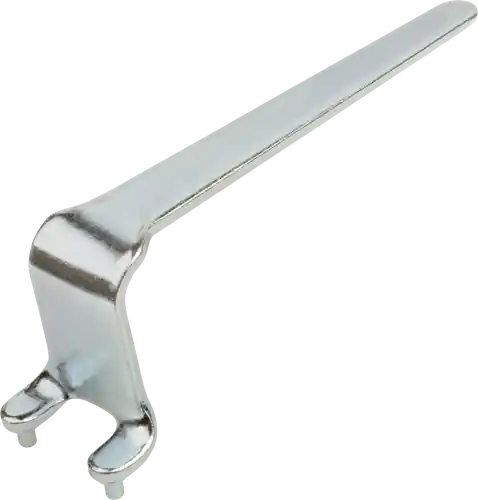 Mis het niet - Wolfcraft Flenssleutel Gebogen Tapafstand 35mm 1 stuk - 2458000