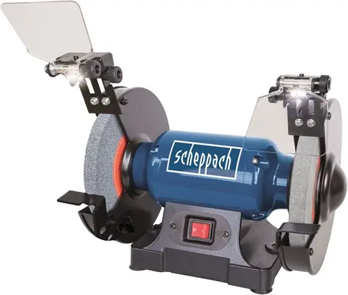 Direct beschikbaar | Scheppach dubbele Slijpmachine SM200L - 5903109901 5903109901