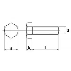 Bestel nu | Kobout 4933A420080 zeskanttapbout DIN 933 RVS A4 M20x80 mm