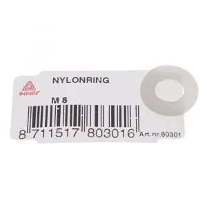 Deltafix ring nylon M8 DIN 125 80301 | Actieprijs
